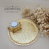 T Light Lotus small platter 7 inch Dia